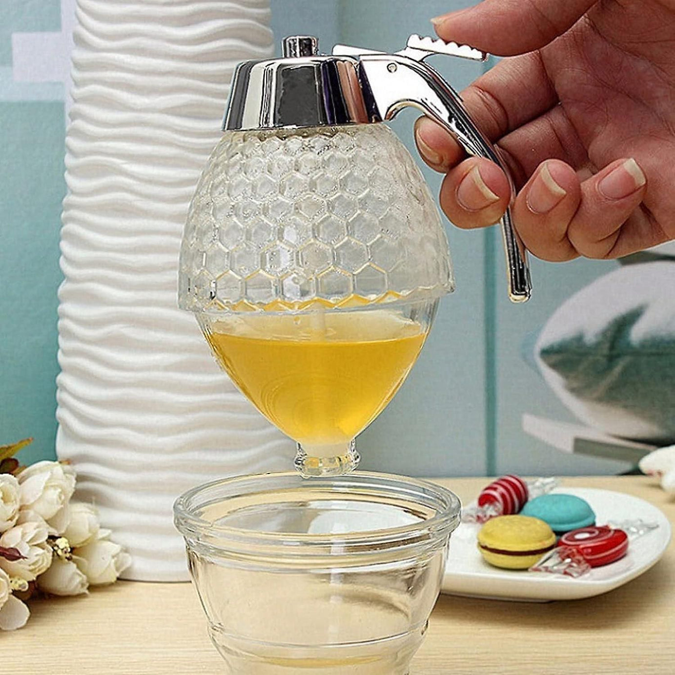 Honey Juice Dispenser Jar - Oshi.pk - Buy & Sell Online