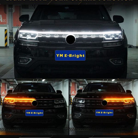 Hood Light Strip Flexible DRL Daytime Running Headlight - Oshi.pk - Buy & Sell Online