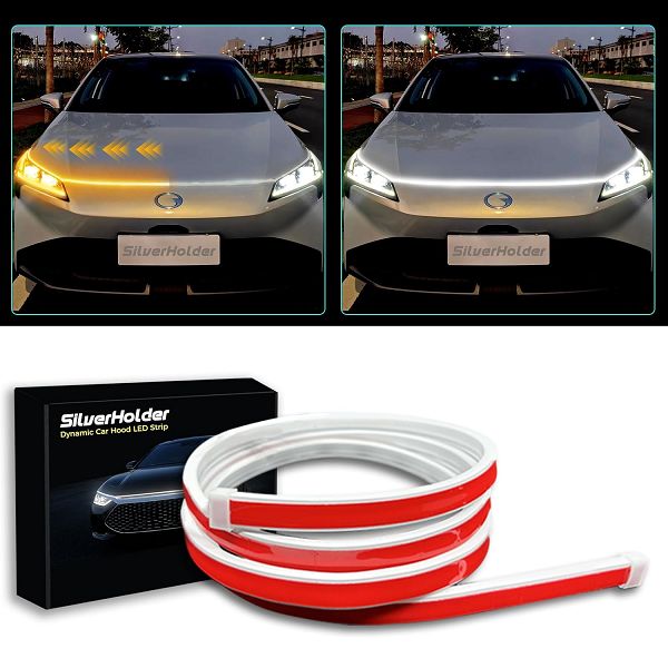 Hood Light Strip Flexible DRL Daytime Running Headlight - Oshi.pk - Buy & Sell Online