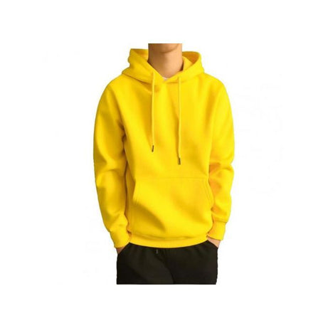 Hoodies - for Men & Women - Pullover Yellow Hoodie Fleece new Arrival for Winter Season