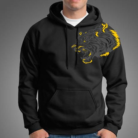 TIGER Hoodies For Men & Boy new Printed Kangaroo Hoodie Pocket Drawstring Pullovers Clothing Long Sleeves Export Quality Winter Wear