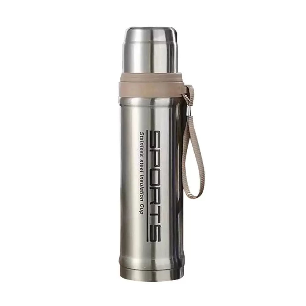 Hot And Cold Stainless Steel Vacuum Flask High Quality Water Bottle Sports Stainless Steel Cup-750ML - Oshi.pk - Buy & Sell Online