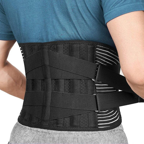 Hot Sale Back Braces Waist Belt Men Women Work Lower Back Pain Relief Breathable Anti-skid Spine Lumbar Support Belt - Oshi.pk - Buy & Sell Online