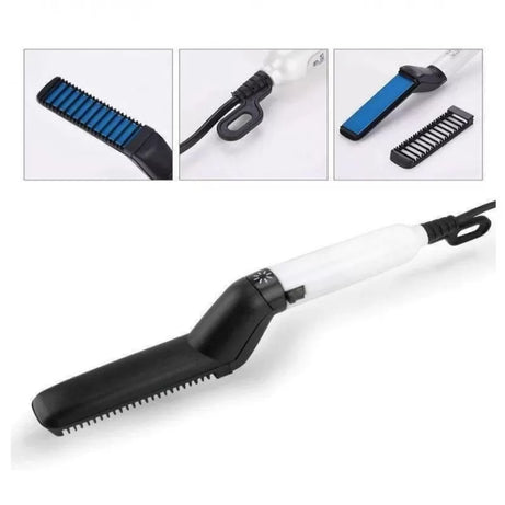 Hot Selling Electric Hair Beard Straightener for men Multifunctional Beard Comb beautiful hair tool Straightner Stratner - Oshi.pk - Buy & Sell Online