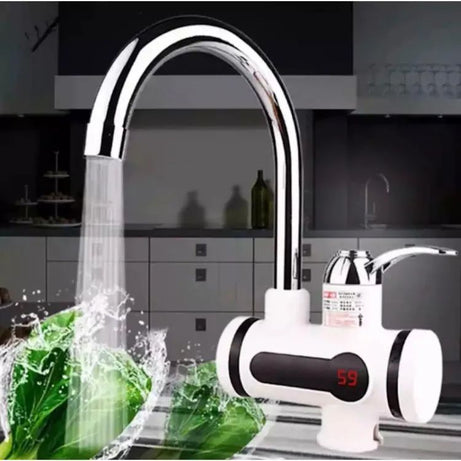 Hot Water Tap Instant Heating Electric Water Heater Faucet Instant Electric Water Heater Tap Instant Electric Geyser Electric Water Tap Water Heater D - Oshi.pk - Buy & Sell Online