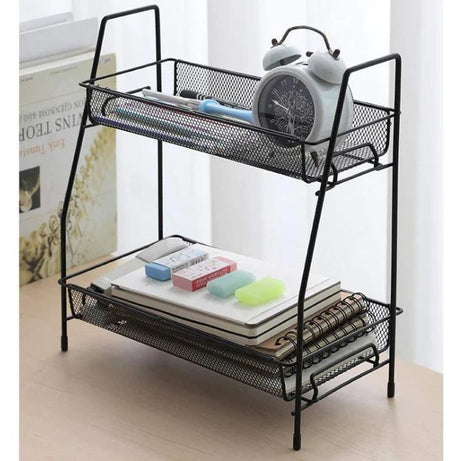 2-Tier Bathroom Shelf Organizer countertop - Oshi.pk - Buy & Sell Online