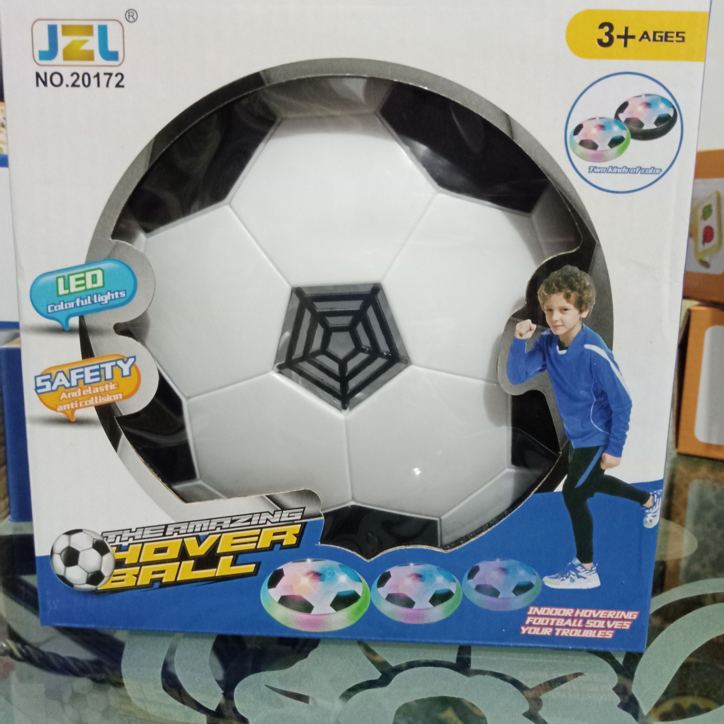 Hover Ball - Amazing Sliding football - LED colorful lights - Aerodynamics Soccer - Oshi.pk - Buy & Sell Online