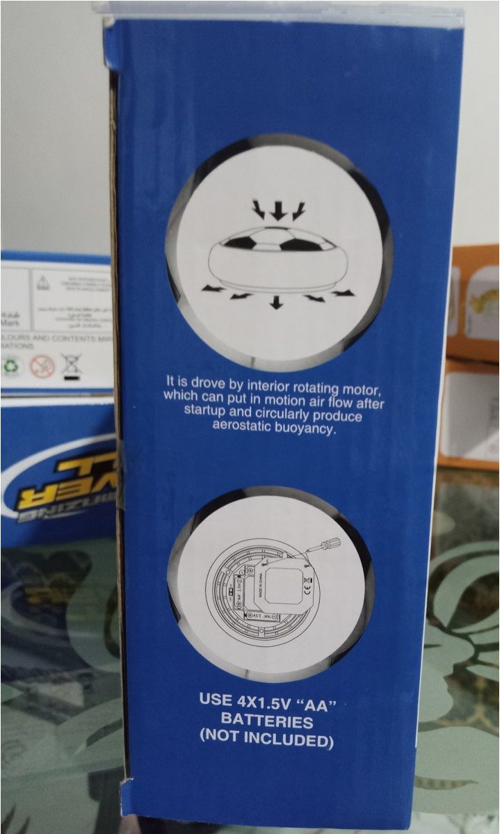 Hover Ball - Amazing Sliding football - LED colorful lights - Oshi.pk - Buy & Sell Online