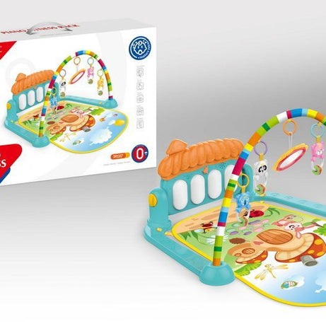 Huanger - 3 In 1 Newborn Baby Toddler Play Gym Piano Fitness Rack Mat - Oshi.pk - Buy & Sell Online