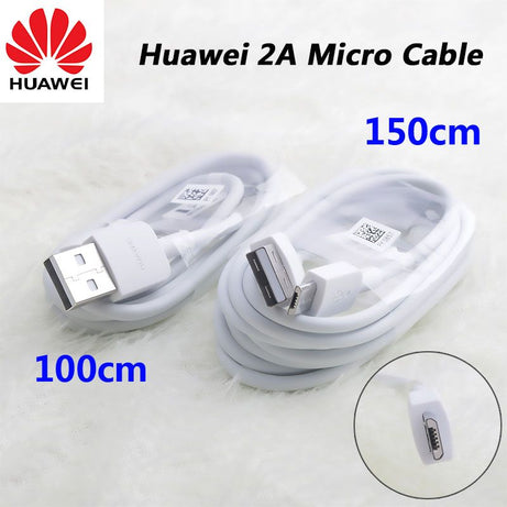 HUAWEI Original Fast Charge Micro USB Cable Support 5V/9V 2A Travel Charging For Huawei P7 P8 P9 P10 Lite - Oshi.pk - Buy & Sell Online