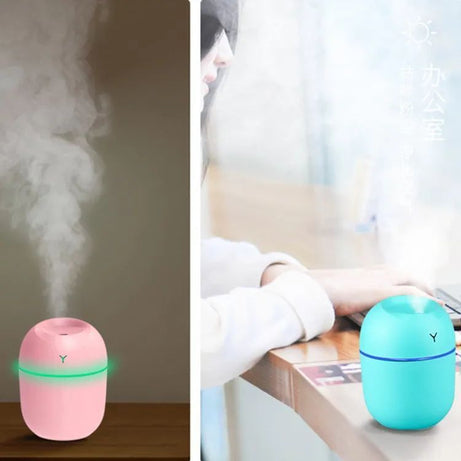 Humidifier USB Ultrasonic Aromatherapy Oil Diffuser Cold Mist - Oshi.pk - Buy & Sell Online