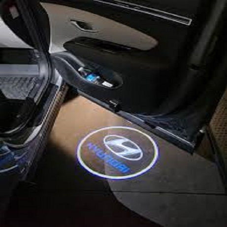Hyundai Car Door Shadow LED Logo Projector 1 Pair - Oshi.pk - Buy & Sell Online