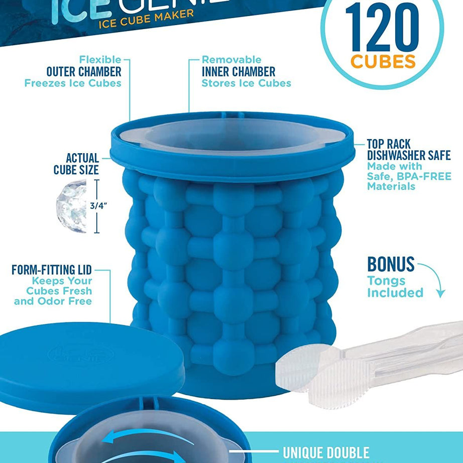 Ice Genie Ice Cube Maker -The Revolutionary Space Saving Ice Cube Maker - Oshi.pk - Buy & Sell Online