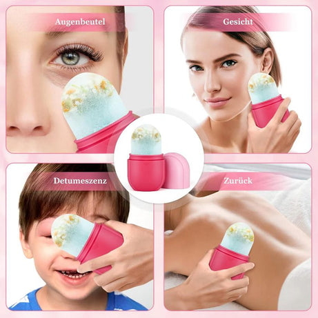 Ice Roller for Face, Ice Roller for Face Massager, Face Ice Roller to Enhance Skin Glow, Shrink & Tighten Pores, Reusable Facial Ice Roller - Oshi.pk - Buy & Sell Online