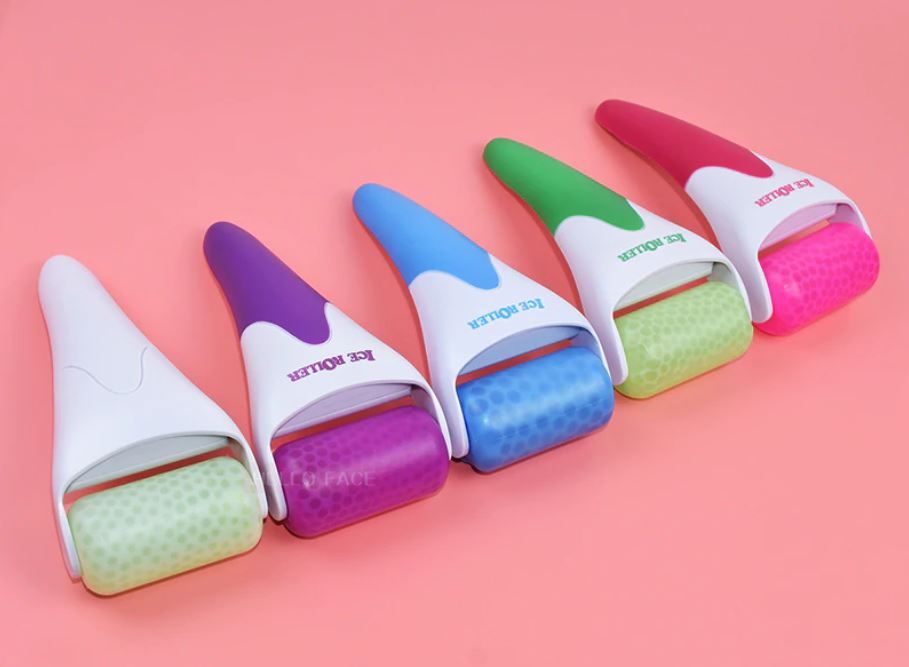 Ice Roller Massager Handheld Anti-wrinkles Face Skin Smooth Body Cool Massage Device - Oshi.pk - Buy & Sell Online