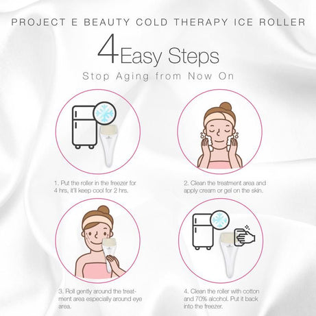 Ice Roller Massager Handheld Anti-wrinkles Face Skin Smooth Body Cool Massage Device - Oshi.pk - Buy & Sell Online