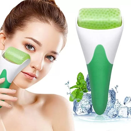 Ice Roller Skin Cool Derma for Face Body Massager Puffiness Migraine Pain Relief and Minor Injury - Oshi.pk - Buy & Sell Online