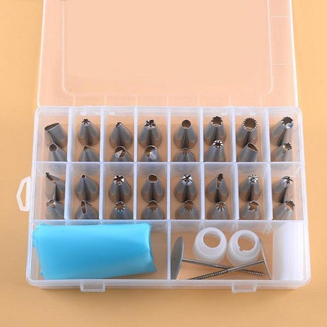 Icing Nozzles Mouth 32pcs Cake Decorating Tools Stainless Steel - Oshi.pk - Buy & Sell Online