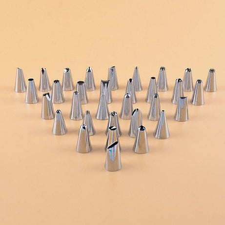 Icing Nozzles Mouth 32pcs Cake Decorating Tools Stainless Steel - Oshi.pk - Buy & Sell Online