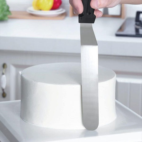 Icing Spatula 8 Inch Professional Stainless Steel Cake Decorating - Oshi.pk - Buy & Sell Online