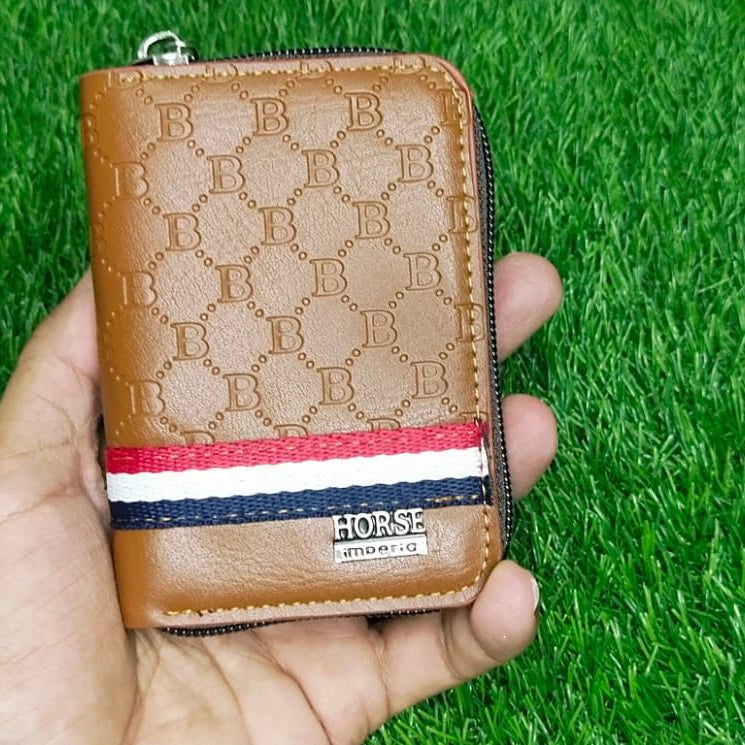 IMPERIAL HORSE FULL ZIPPER LEATHER CARD HOLDER WALLET FOR MEN'S - Oshi.pk - Buy & Sell Online