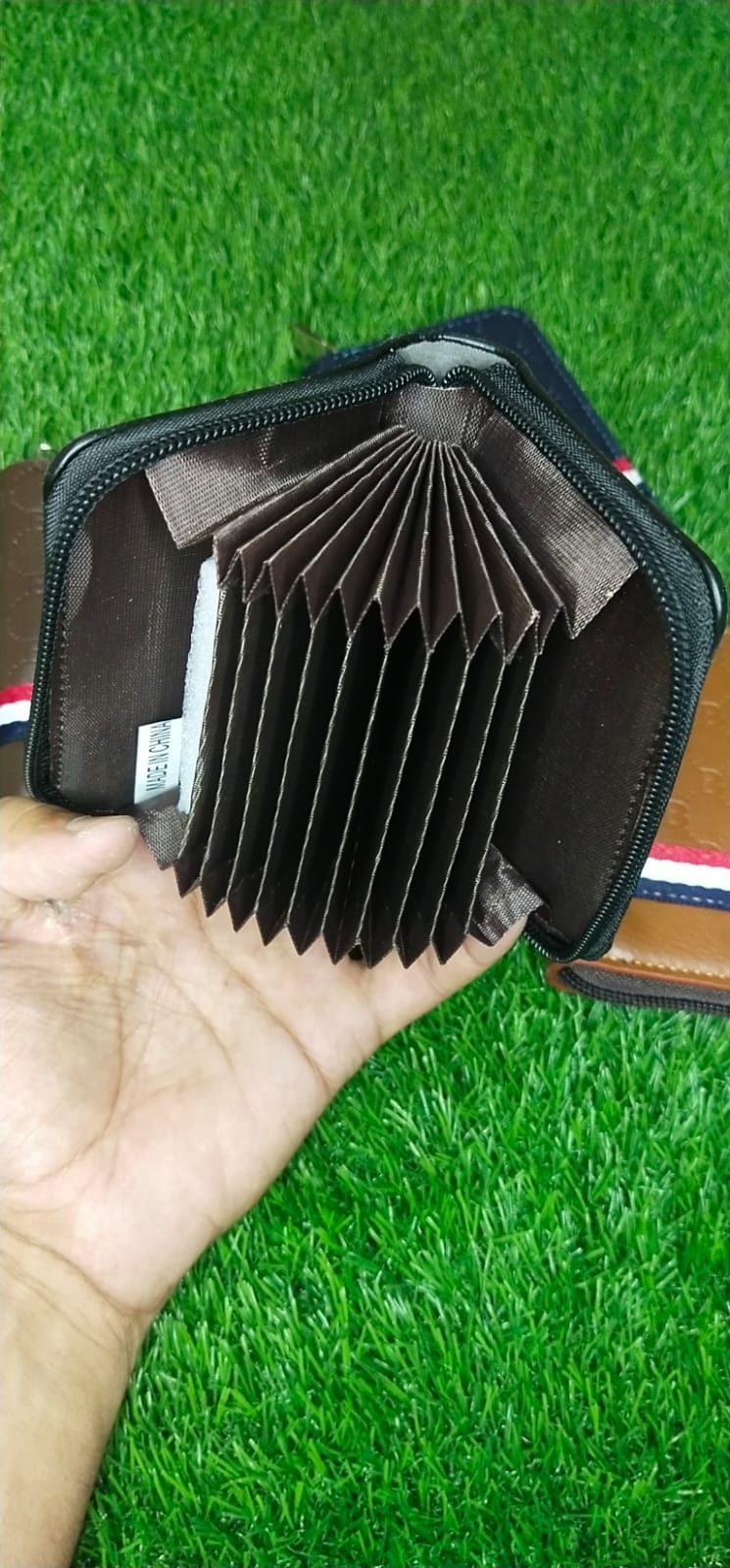 IMPERIAL HORSE FULL ZIPPER LEATHER CARD HOLDER WALLET FOR MEN'S - Oshi.pk - Buy & Sell Online