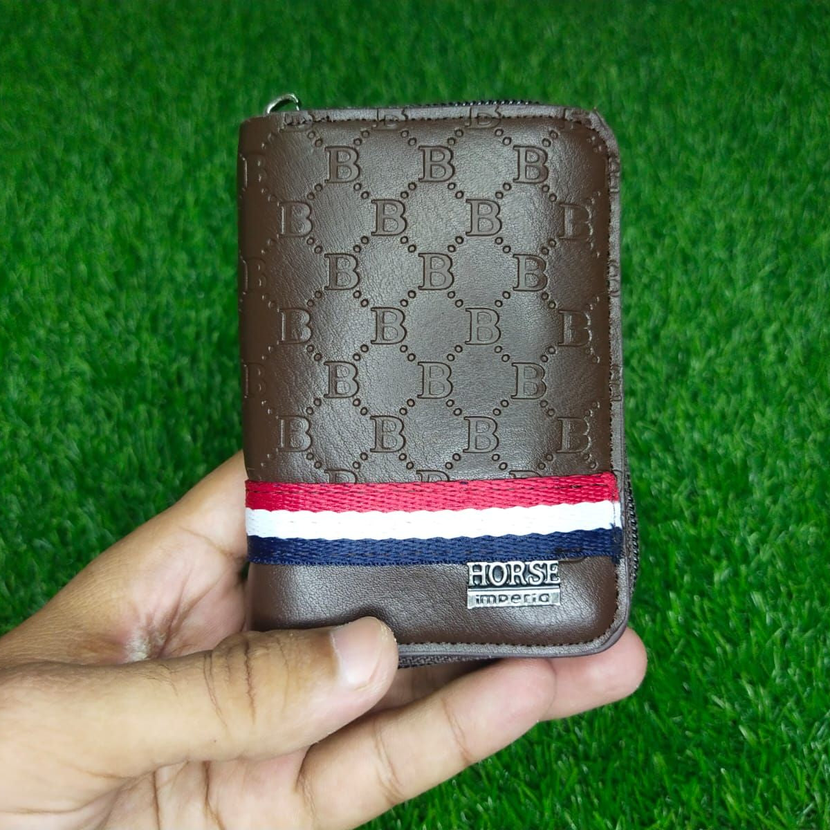 IMPERIAL HORSE FULL ZIPPER LEATHER CARD HOLDER WALLET FOR MEN'S - Oshi.pk - Buy & Sell Online