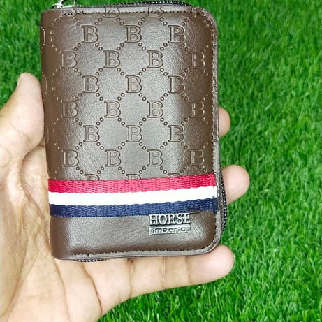 IMPERIAL HORSE FULL ZIPPER LEATHER CARD HOLDER WALLET FOR MEN'S - Oshi.pk - Buy & Sell Online