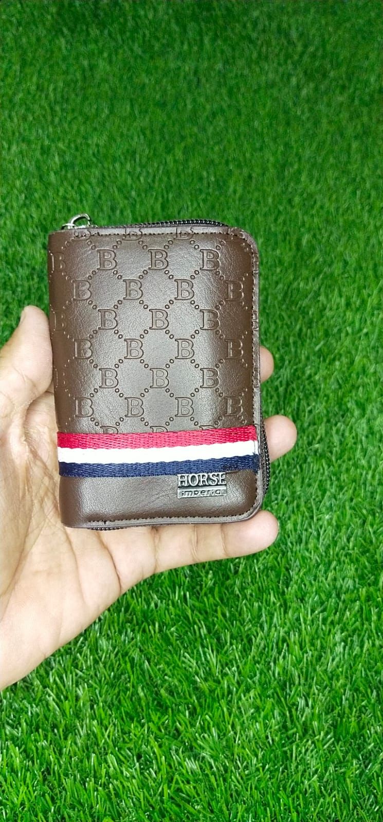 IMPERIAL HORSE FULL ZIPPER LEATHER CARD HOLDER WALLET FOR MEN'S - Oshi.pk - Buy & Sell Online