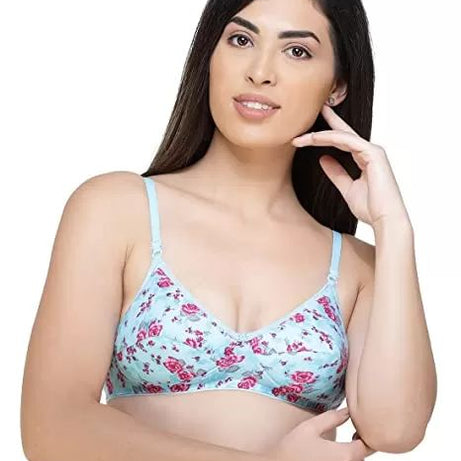 Pack Of 3 - Imported Best Quality Printed Non Padded Bras For Women/Girls - Oshi.pk - Buy & Sell Online
