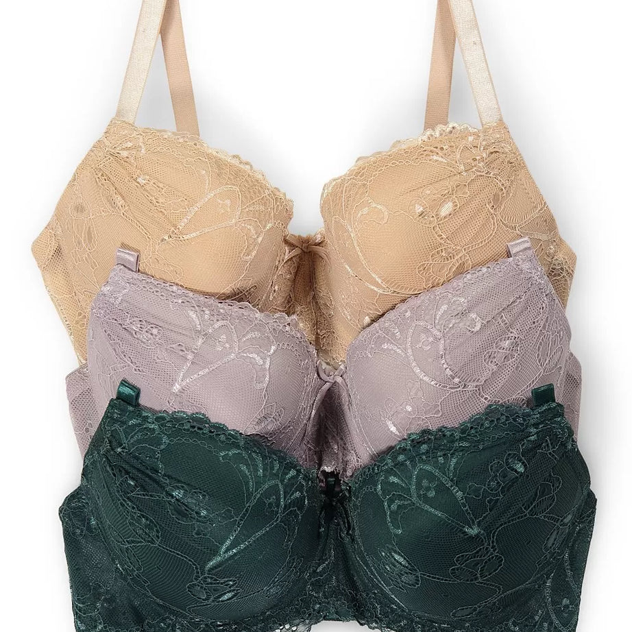 Imported Best Quality Lace Padded Bras for Women/Girls