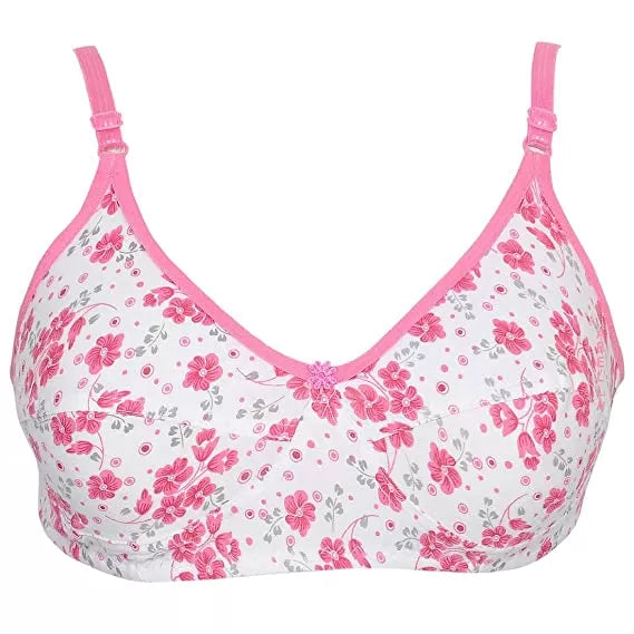 3 x Imported Best Quality Printed Non Padded Bras for Women/Girls