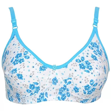 3 x Imported Best Quality Printed Non Padded Bras for Women/Girls
