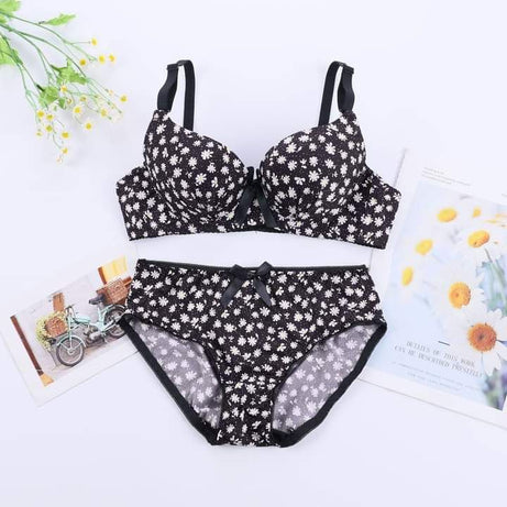Imported Best Quality Push-up Printed Bras & Panty Set for Women/Girls - Oshi.pk - Buy & Sell Online