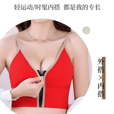 Imported Best Quality Sport Zipper Bras for Women/Girls - Oshi.pk - Buy & Sell Online