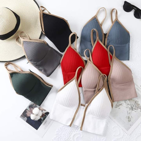 Imported Front Open Zipper Bras for Women/Girls - Oshi.pk - Buy & Sell Online