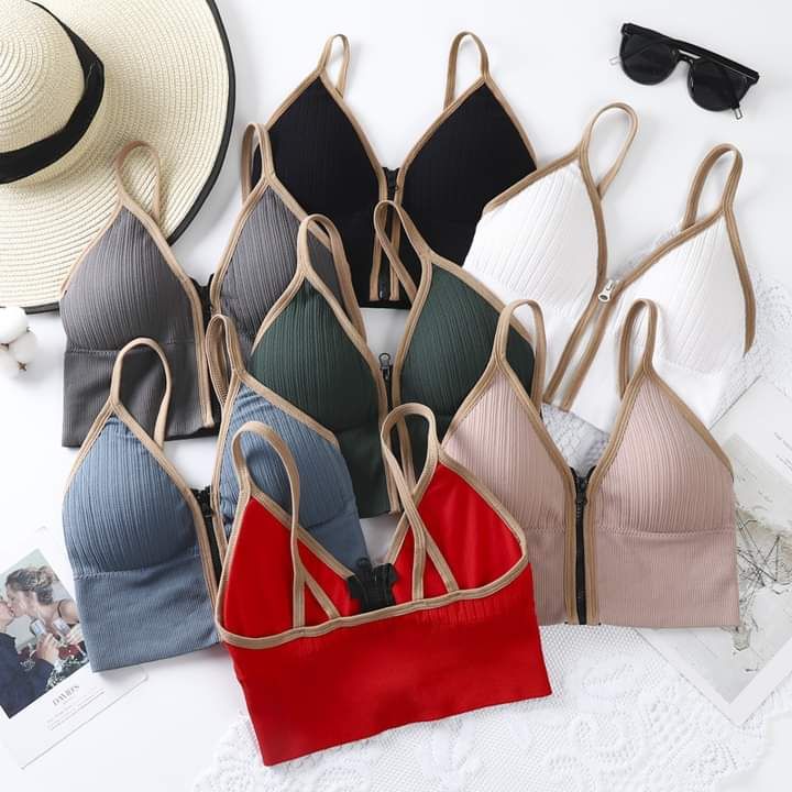 Imported Front Open Zipper Bras for Women/Girls - Oshi.pk - Buy & Sell Online