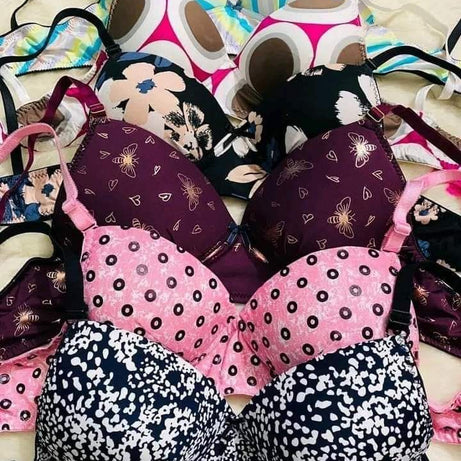 Imported Padded Flower Print Bra for Women & Girls - Oshi.pk - Buy & Sell Online