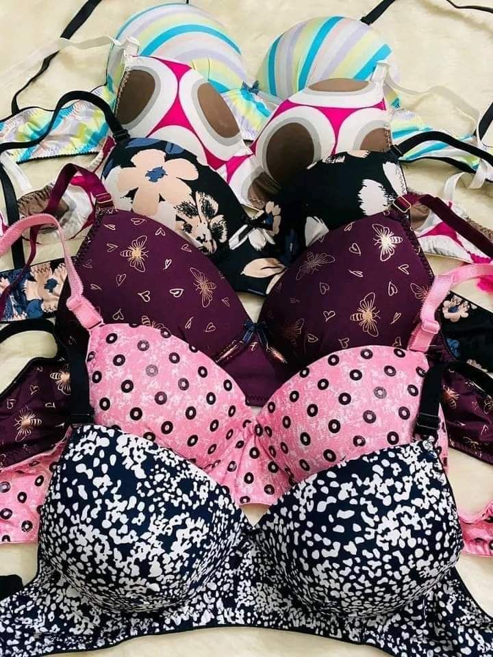 Imported Padded Flower Print Bra for Women & Girls - Oshi.pk - Buy & Sell Online