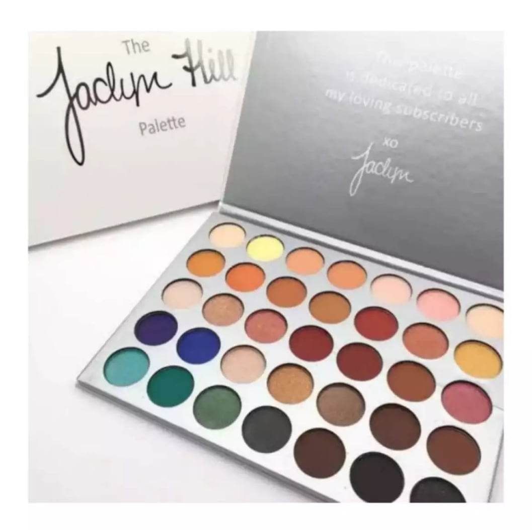 Imported Professional Pack Of 35 Colors Eye Shadow Palette Makeup Kit Vibrant Smooth Random Colors-Orignal Palette Unique Colors Glittery Matte-Basic - Oshi.pk - Buy & Sell Online