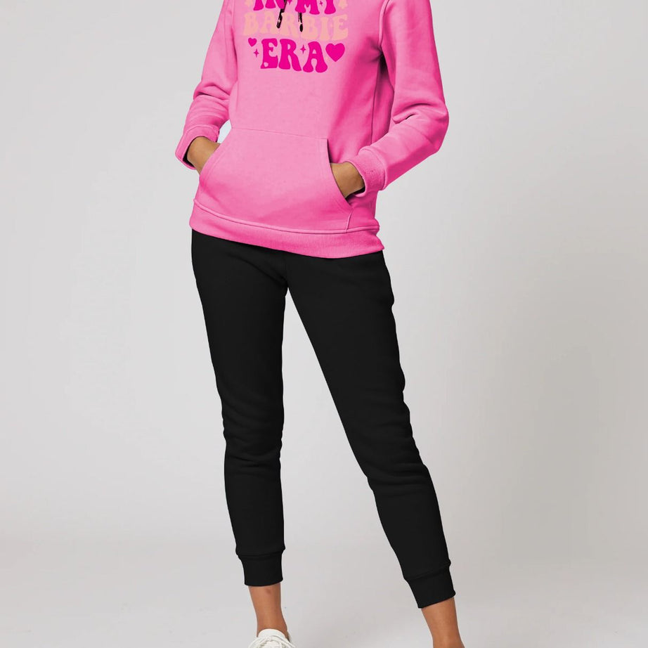 In My barbie Era Let's Go Party Printed Tracksuit With Pink Hoodie and Trouser For Women - Oshi.pk - Buy & Sell Online