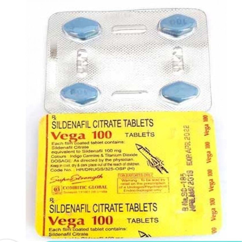 Indian Vega 100mg Timing Tablets - 4 Tablets - Oshi.pk - Buy & Sell Online