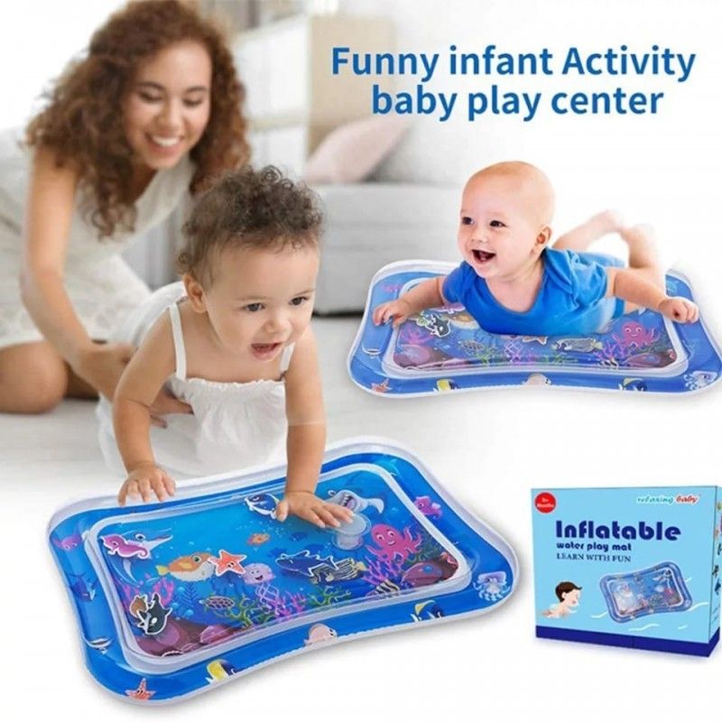 Inflatable Baby Water Game Play Mat - Oshi.pk - Buy & Sell Online