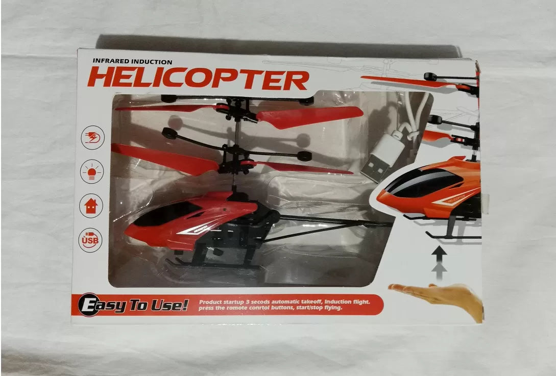 Infrared Induction Flying Helicopter - Rechargeable - Oshi.pk - Buy & Sell Online