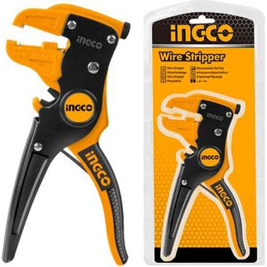 Ingco Wire Stripper Industrial 0.5-6mm Cable Strippers Crimping Plier Peeled Pliers Insulation Remover Cutter Plier Multi Hand Tools HWSP15608