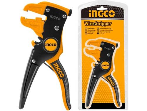 Ingco Wire Stripper Industrial 0.5-6mm Cable Strippers Crimping Plier Peeled Pliers Insulation Remover Cutter Plier Multi Hand Tools HWSP15608 - Oshi.pk - Buy & Sell Online