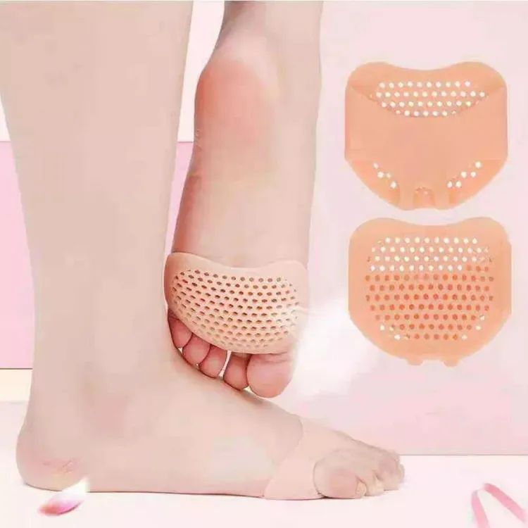 Insoles Forefoot Pads For Women High Heel Shoes Foot Blister Care Toes Insert Pad Silicone Gel Insole Cushions Pain Relief Splin - Oshi.pk - Buy & Sell Online