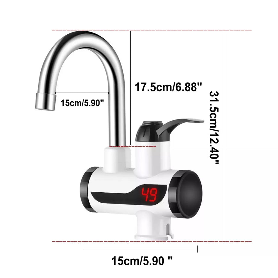 instant Electric Hot Water Tap for Kitchen and washroom - Oshi.pk - Buy & Sell Online