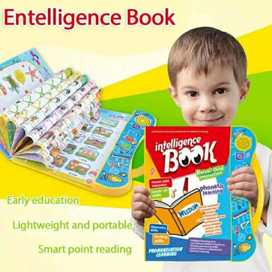 Interactive Children Book -ABC and 123 E-Learning Educational Kids Electronic Activity Notebook with Music for 3 + Year Kids,Toddlers Educational Toys - Oshi.pk - Buy & Sell Online