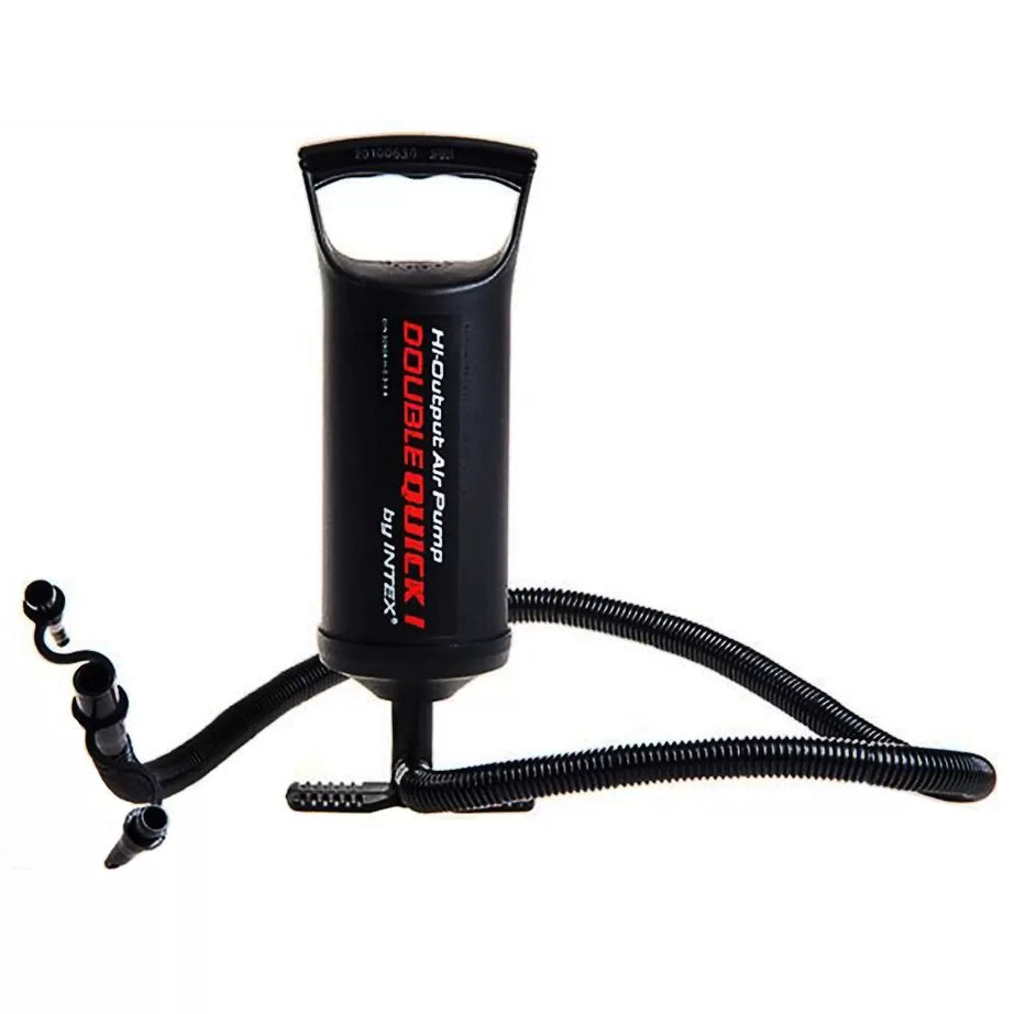 INTEX Hi-Output Air Pump Double Quick I Hand Pump 68612 Air Pump Pool Pump Air Pressure Pump for Swimming Pools, Boats, Tubes
